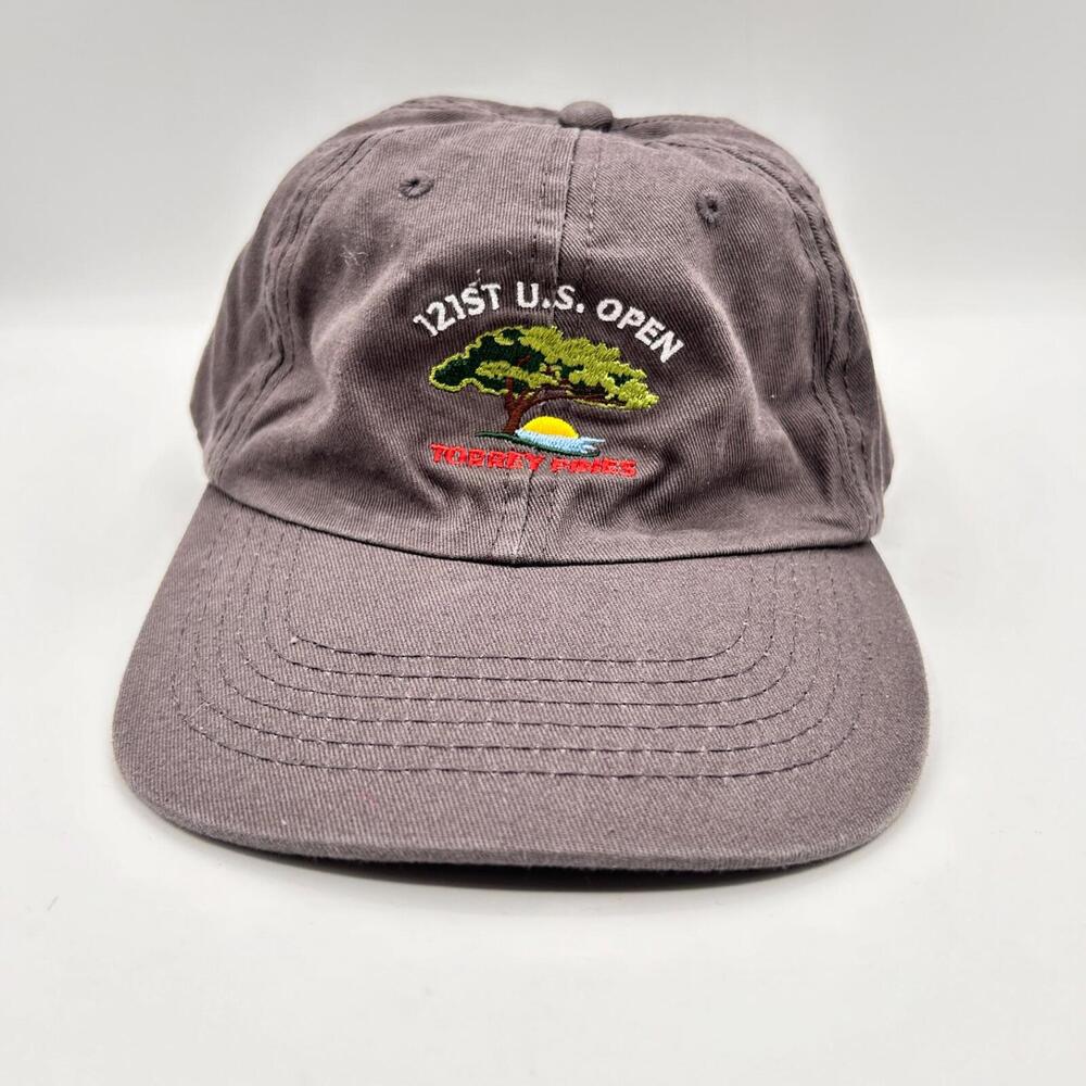Used 121st US Open Torrey Pines USGA Gray Adjustable Cap